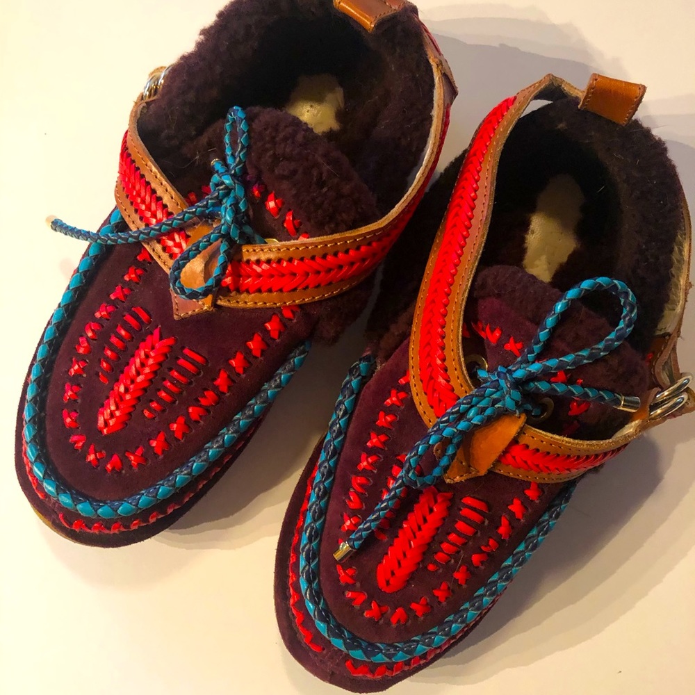 Carven moccasins slippers booties ring boot 8 8.5